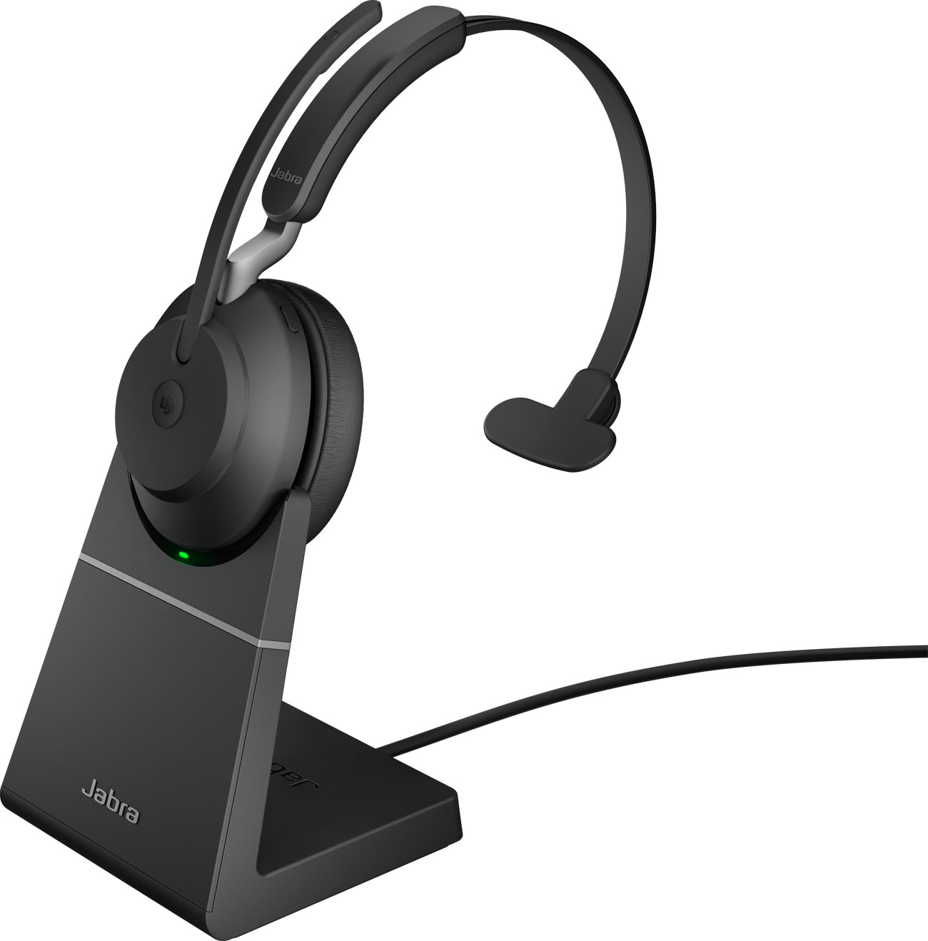 Jabra Evolve2 65 USB-A MS Mono Desk Stand noir