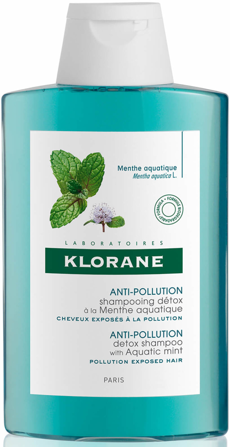 Klorane Anti-Pollution Detox Mint Shampoo 200ml