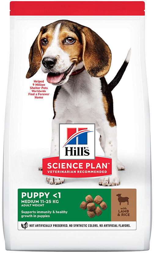 Hill's Science Plan Canine Puppy Medium agneau & riz