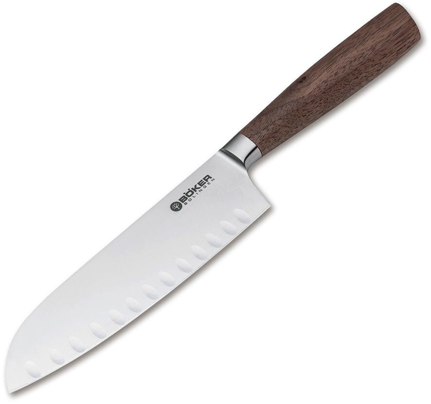 Böker Santoku 28,5 cm Walnut Wood