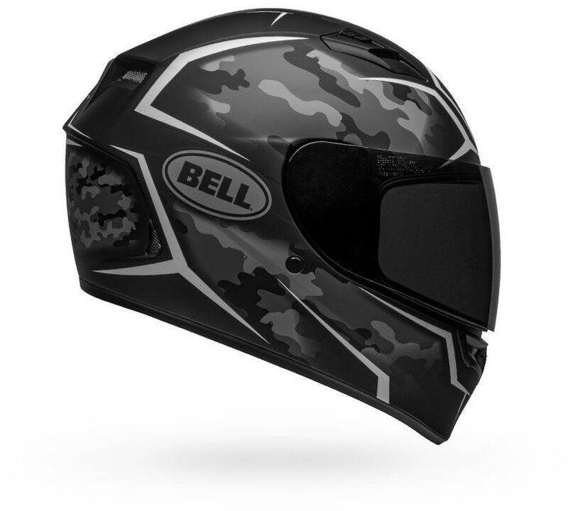 Bell Qualifier Stealth Camo Matte Black/White