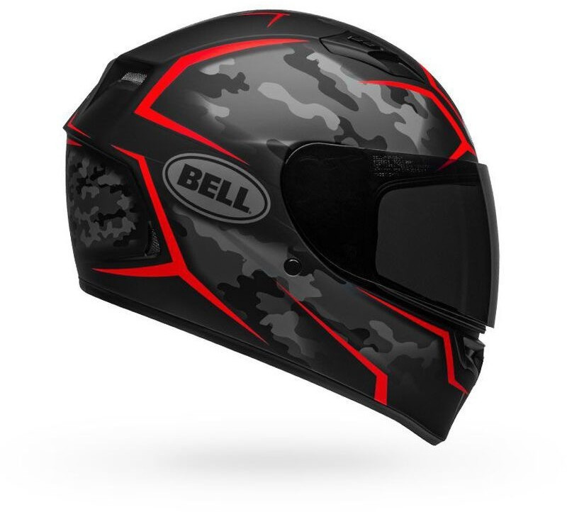 Bell Qualifier Stealth Camo Matte Black/Red