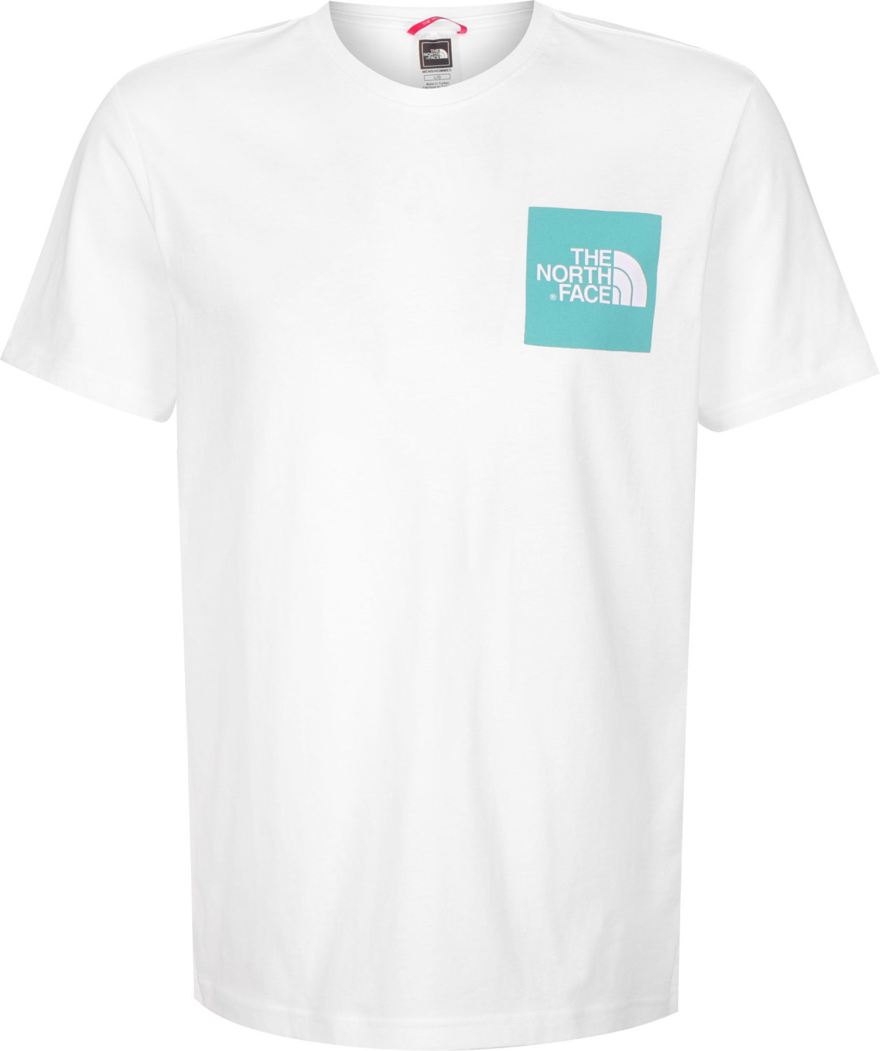 The North Face Fine T-Shirt tnf white/lagoon