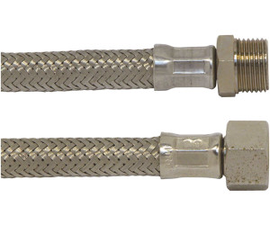 Sanitop-Wingenroth Armaturenschlauch für den Anschluss eines Wasserhahns  3/8 Zoll Überwurf x 8 mm Quetsche