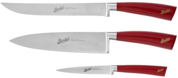 Berkel Elegance Rosso Chef-Knife Set 3 pcs (KEL3CS00SRRGB)