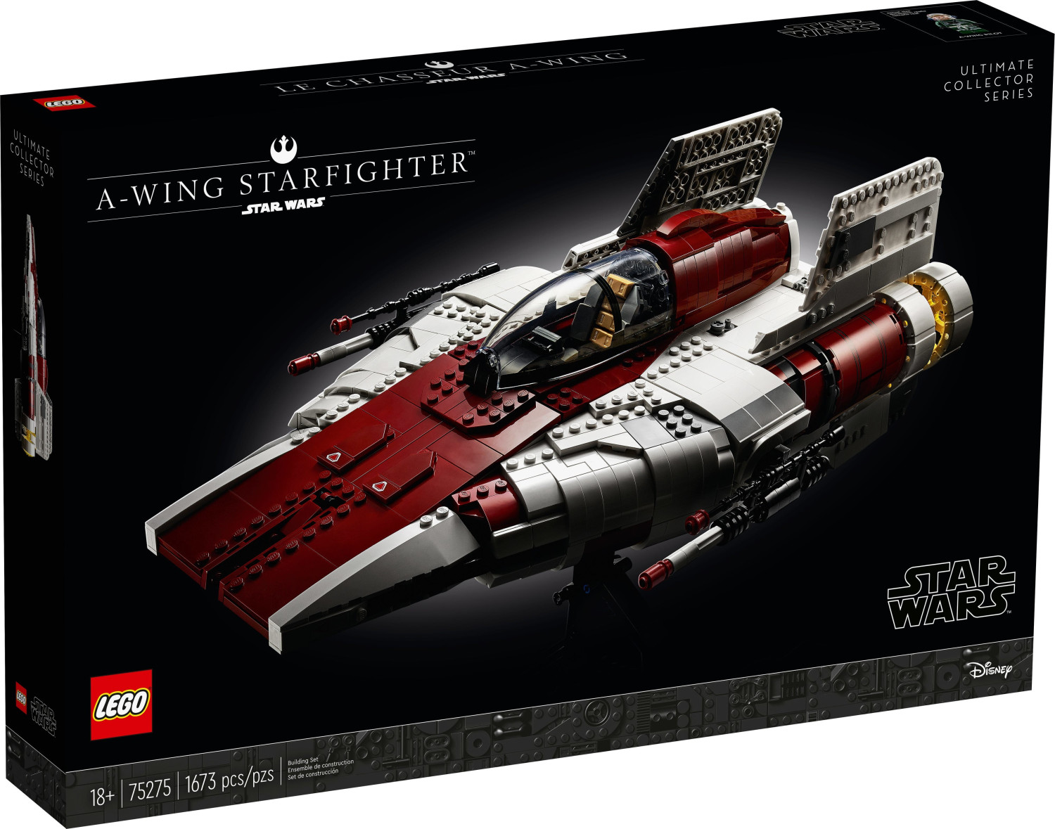 LEGO Star Wars - Le chasseur A-wing (75275)