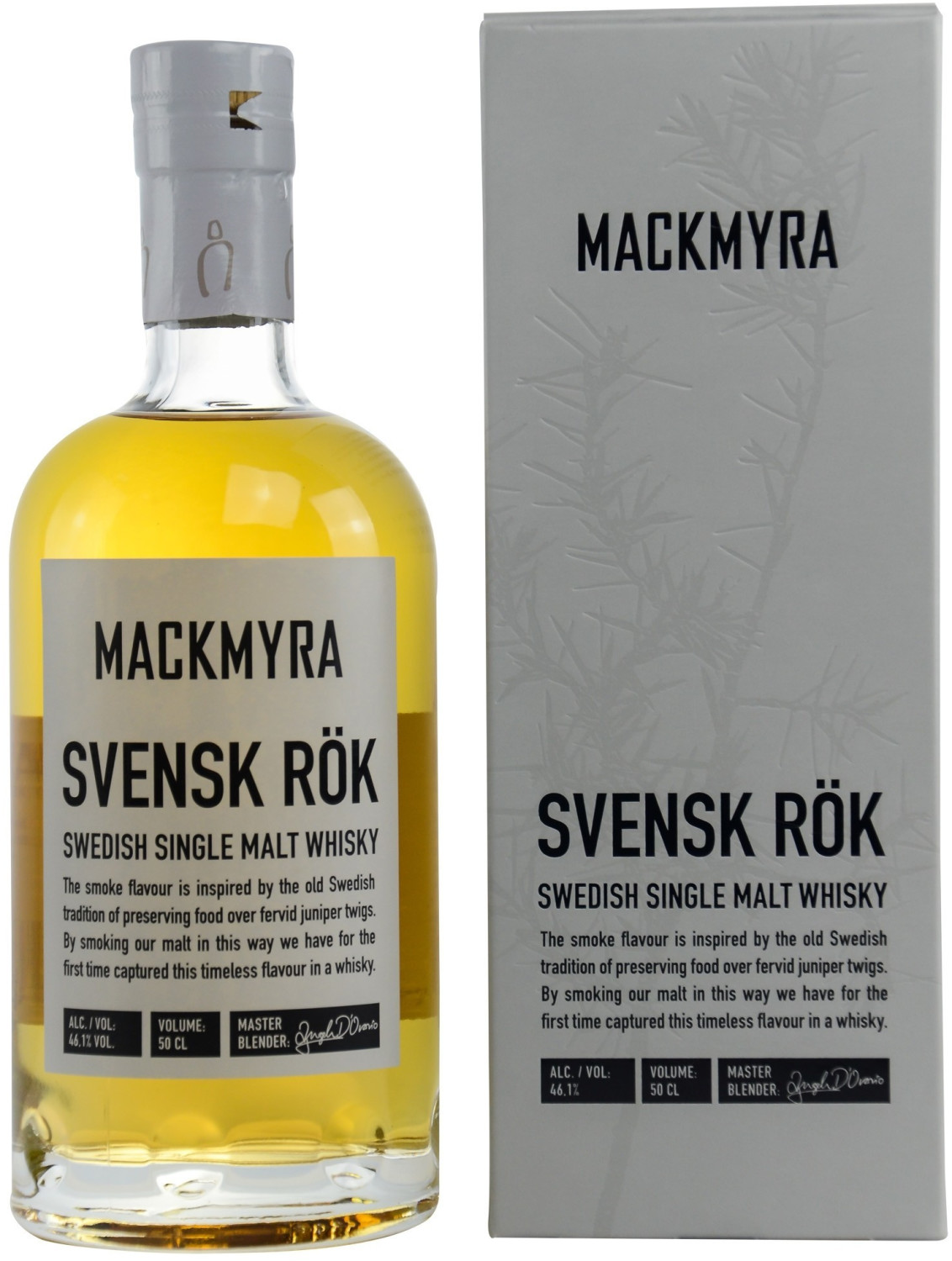 Mackmyra Svensk Rök 46,1% 0,5l