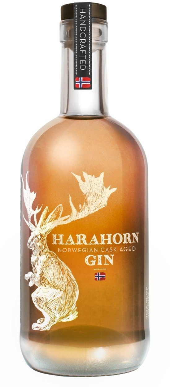 Harahorn Norwegian Cask Aged 41,7% bei Preisvergleich 0,5l | Gin ab 24,99 €