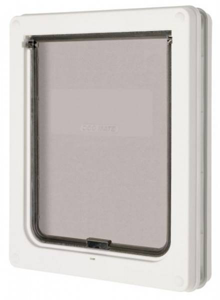 Dog Mate Porte pour chien Porte pour chien moyen 215 blanc Dog Mate Porte pour chien Porte pour chien moyen 215 blanc