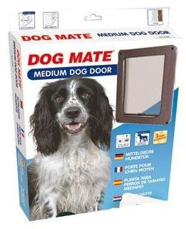 Dog Mate Porte pour chien Porte pour chien moyen 215 marron Dog Mate Porte pour chien Porte pour chien moyen 215 marron