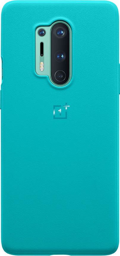 OnePlus Sandstone Bumper Case (OnePlus 8 Pro) Cyan