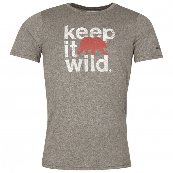 Columbia Terra Vale IIT-Shirt Men new olive heather keep it wild