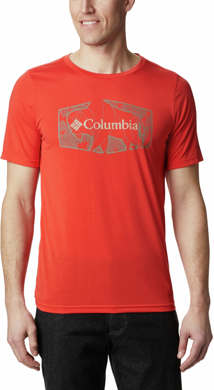 Columbia Terra Vale IIT-Shirt Men wildfire roam hex