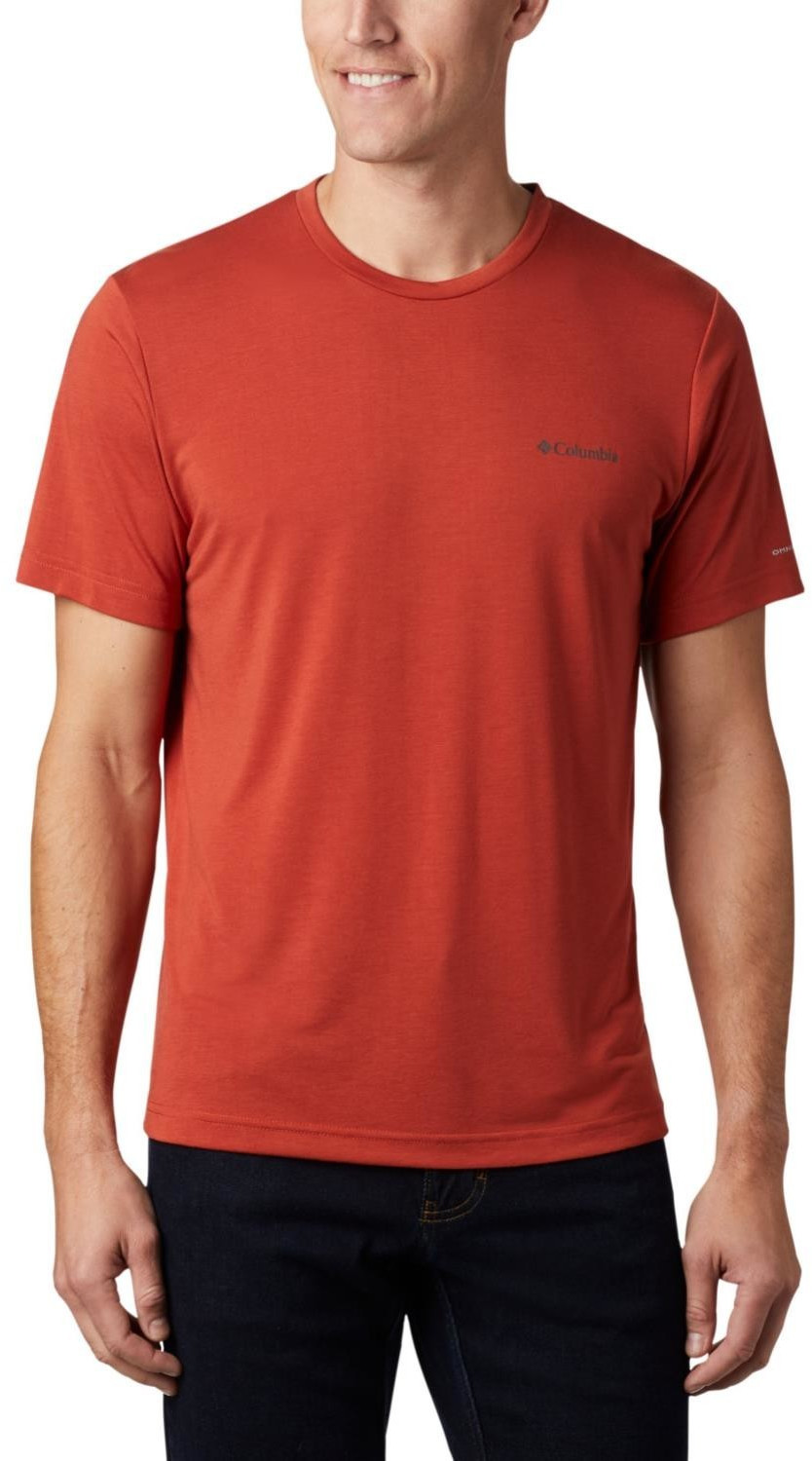 Columbia Maxtrail Logo T-Shirt Men carnelian red