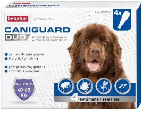 Beaphar Caniguard Duo Large Dogs (40 - 60 Kg)