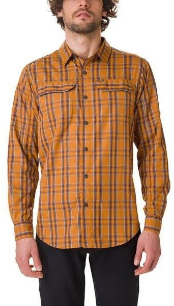 Columbia Men's Silver Ridge 2.0 Plaid Long Sleeve Shirt burnished amber plaid
