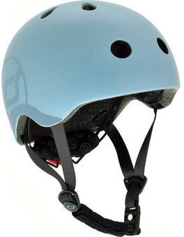 Scoot & Ride Kids helmet steel