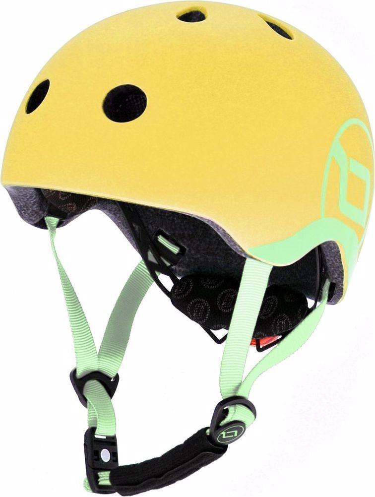 Scoot & Ride Kids helmet lemon