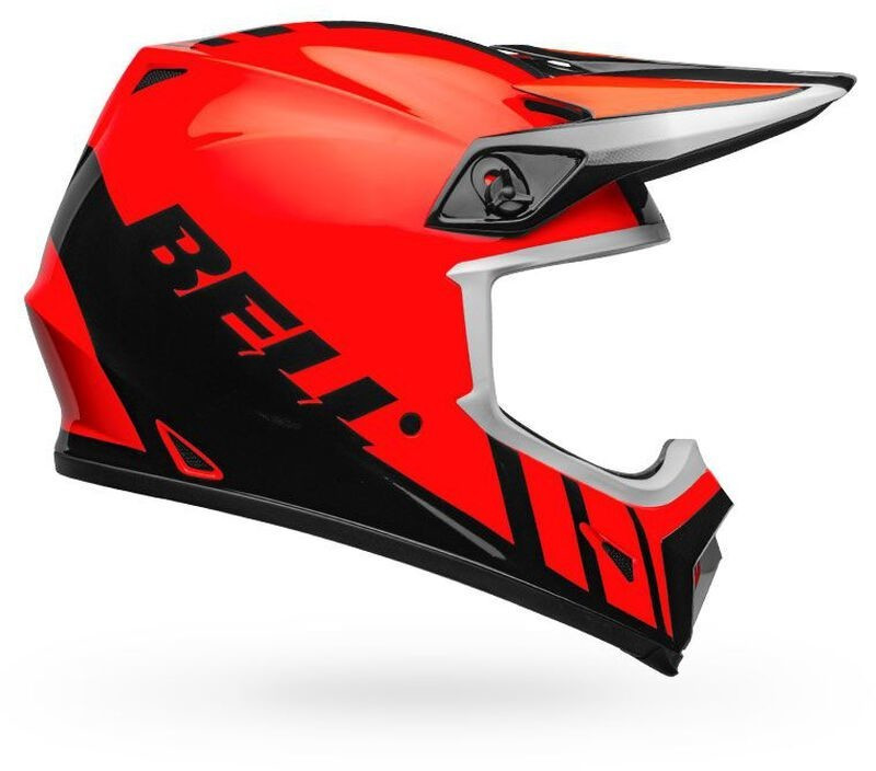 Bell MX-9 Adventure Dash Gloss Orange/Black