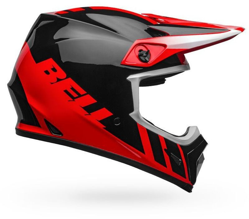 Bell MX-9 Adventure Dash Gloss Red/Black