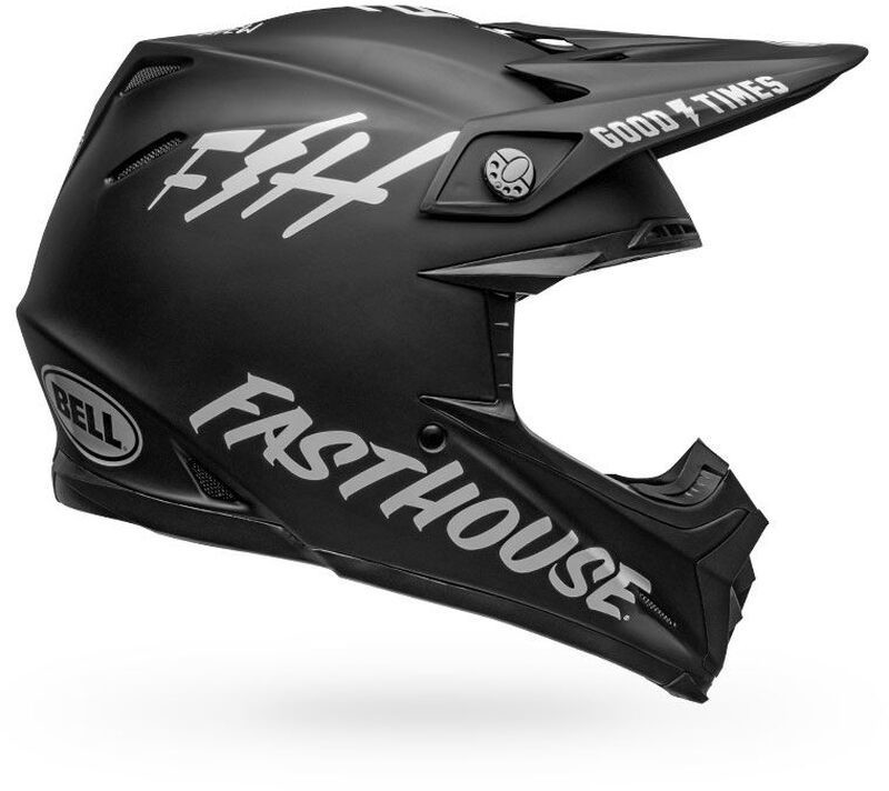 Bell MOTO-9 MIPS Fasthouse Matte Black/White