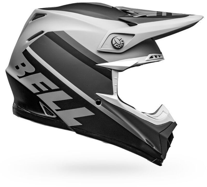 Bell MOTO-9 MIPS Prophecy Matte Gray/Black/White