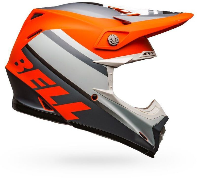 Bell MOTO-9 MIPS Prophecy Matte Orange/Black/Gray