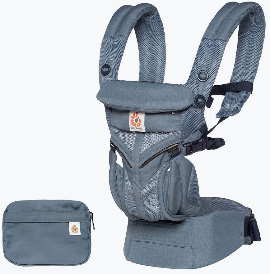 ergobaby Omni 360 Baby Carrier - Cool Air Mesh oxford blue