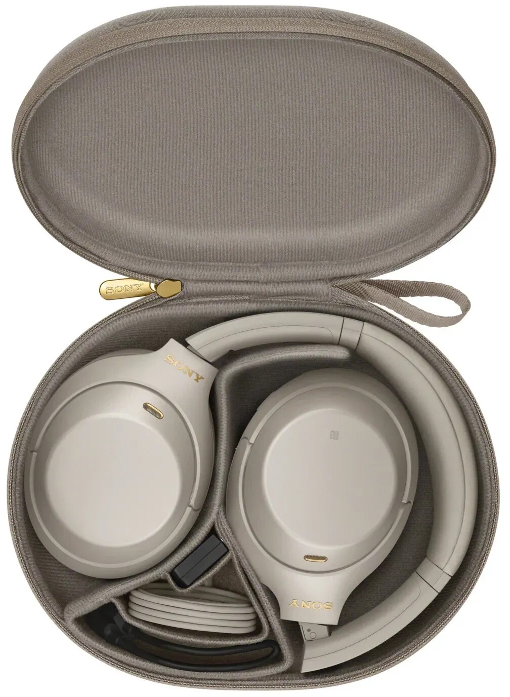 Auriculares inalámbricos  Sony WH-1000XM4S, Cancelación ruido (Noise  Cancelling), 30h, Hi-Res, Carga Rápida, Con Asistente, Bluetooth, Diadema ,Plata