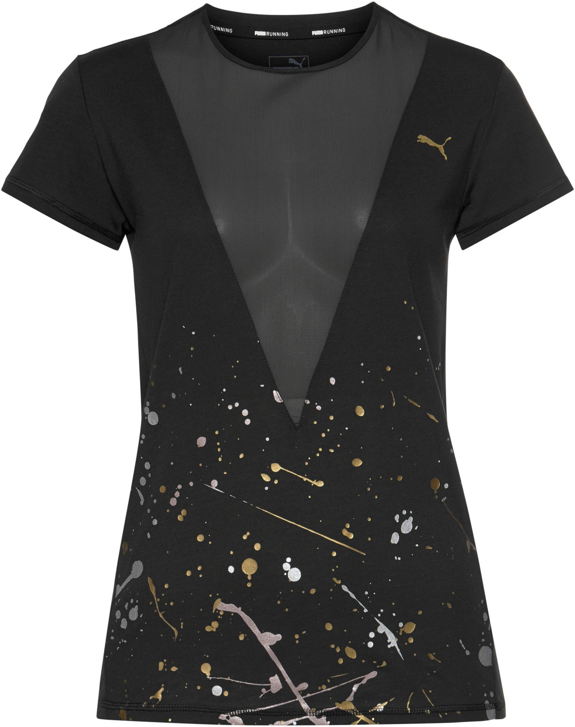 Puma Metal Splash Deep Training Tee Women black
