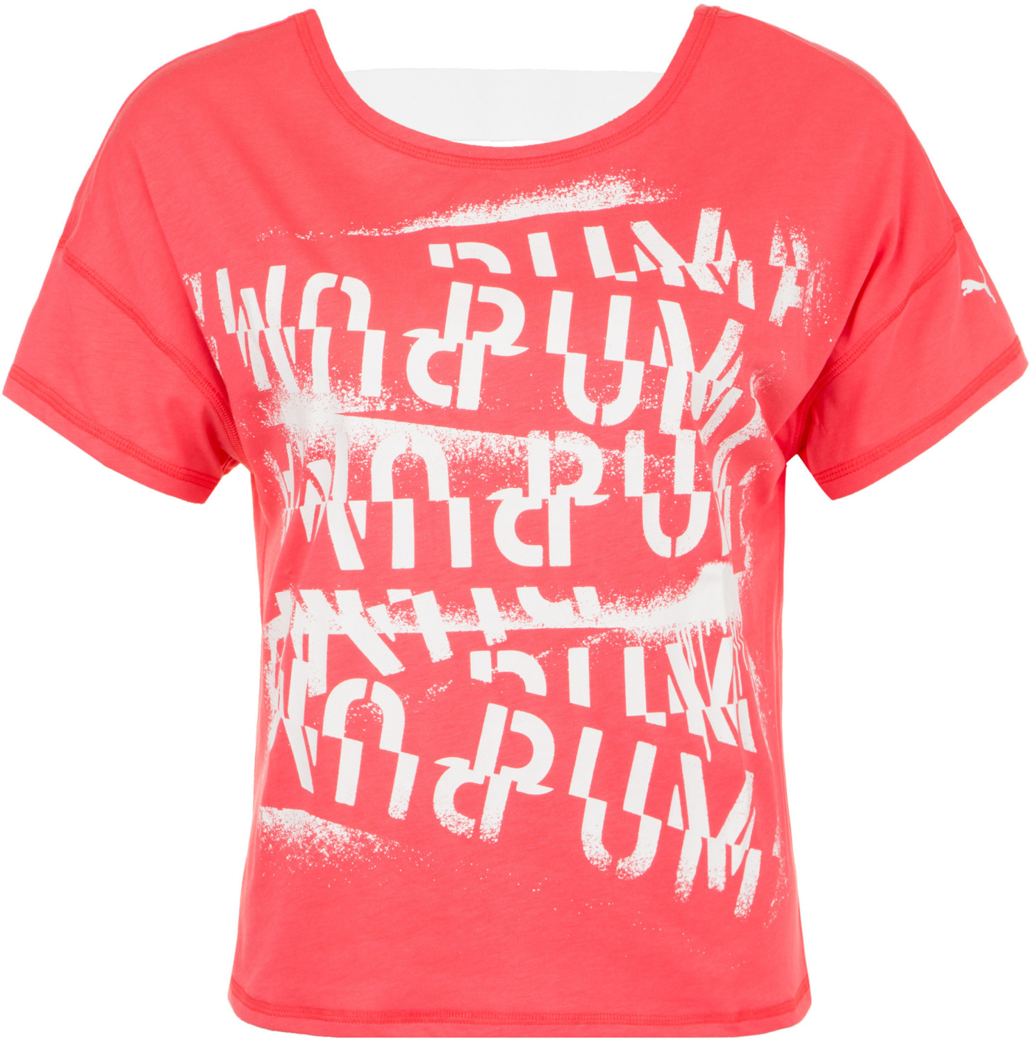 Puma HIT Feel It Training Tee Women pink alert