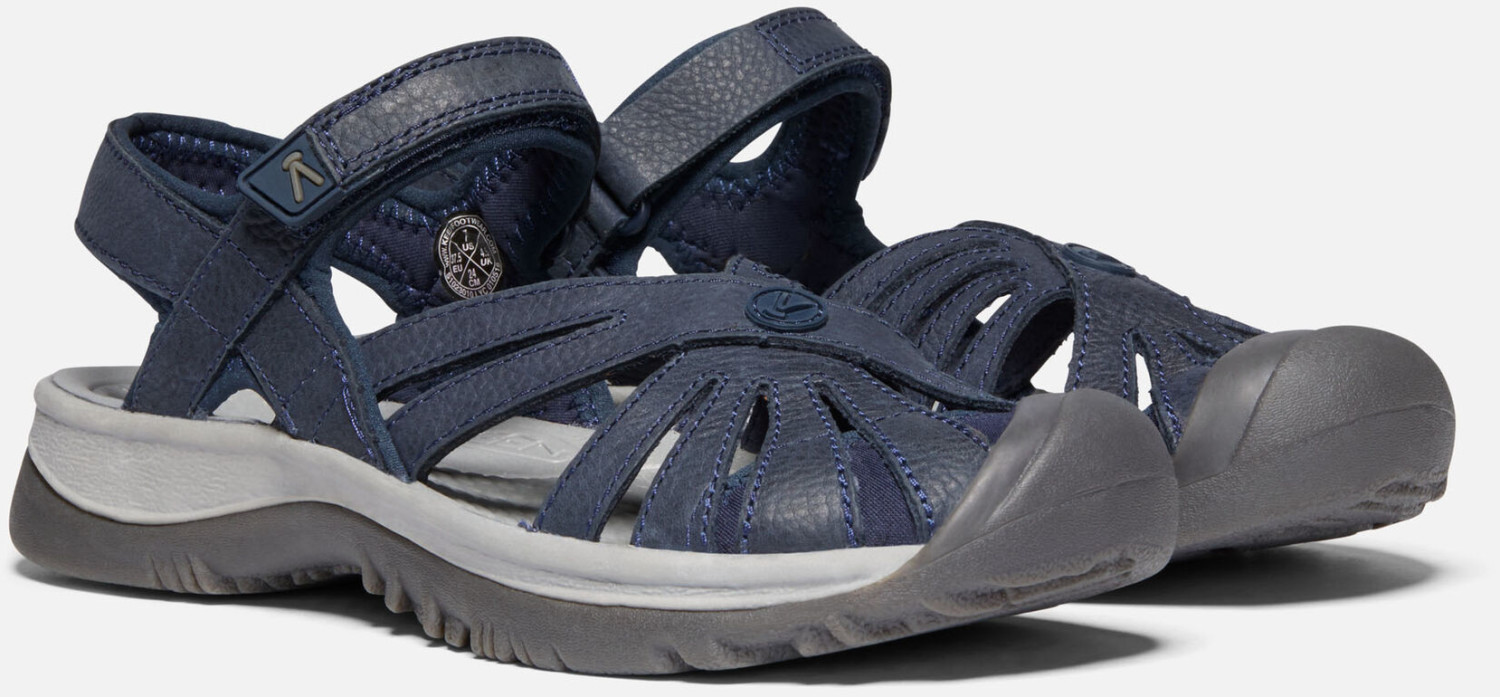 Keen Rose Leather Sandals Women navy