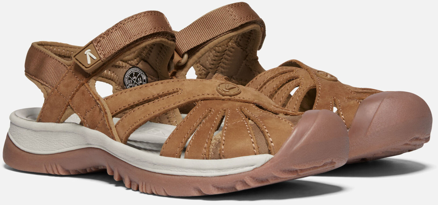 Keen Rose Leather Sandals Women tan