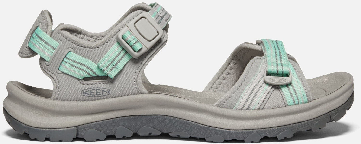 Keen Terradora II Open Toe Sandals light gray/ocean wave