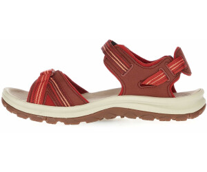 red toe post sandals