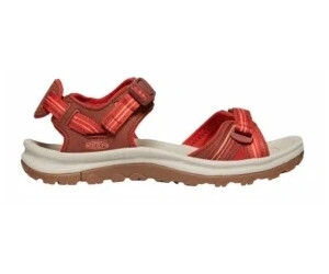 red toe post sandals