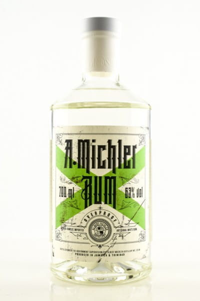 Michler's Overproof Artisanal White Rum 63% 0,7l