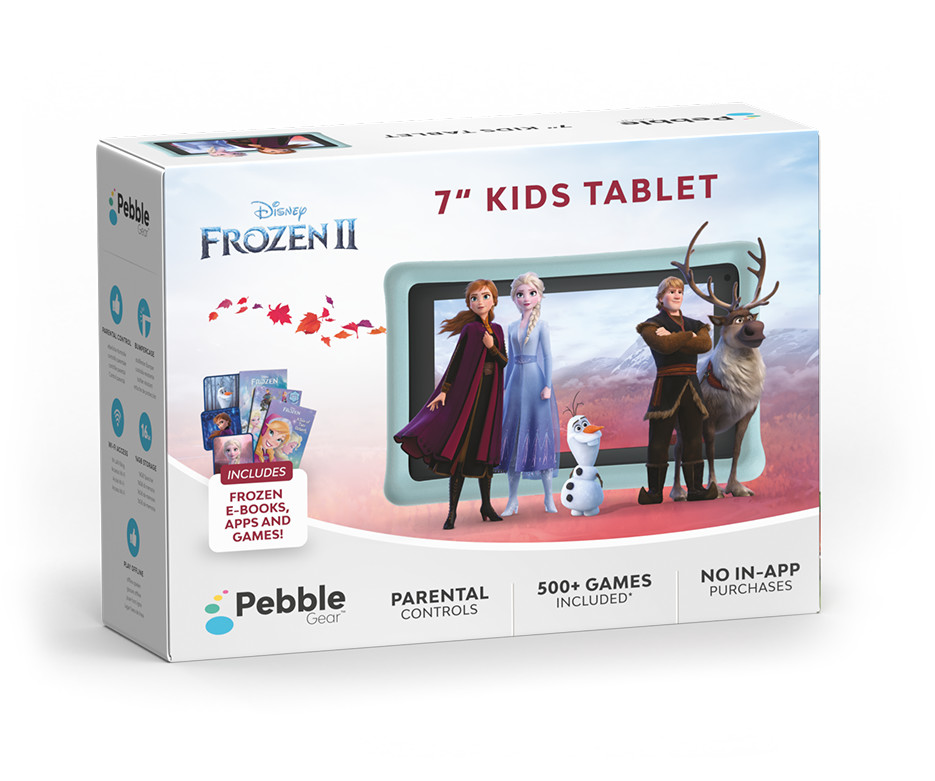 Pebble Gear 7'' Kids Tablet Frozen 2