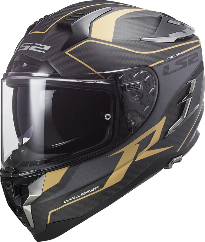 LS2 FF327 C Challenger Carbon Grid Antique Gold