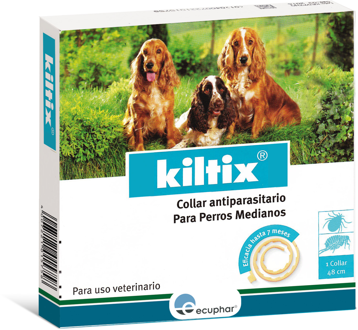 Ecuphar Kiltix Antiparasite Collar Medium Dogs 53cm