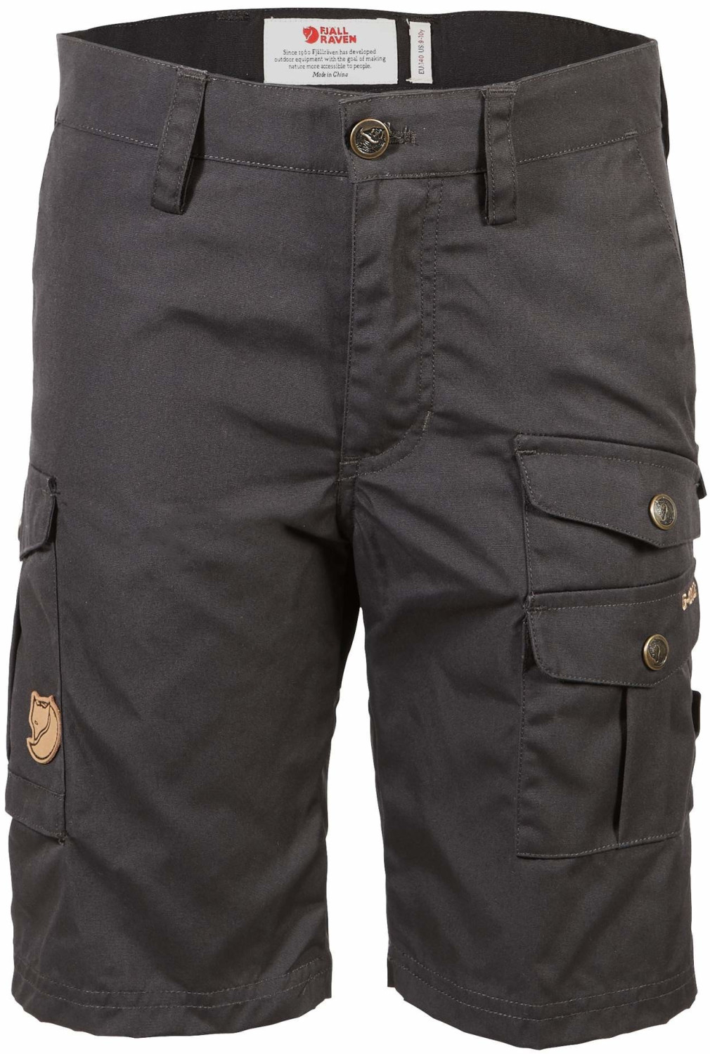 Fjällräven Kids Vidda Shorts (82469) dark grey