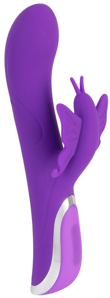 Smile Sweet Rechargeable Rotating Vibrator purple