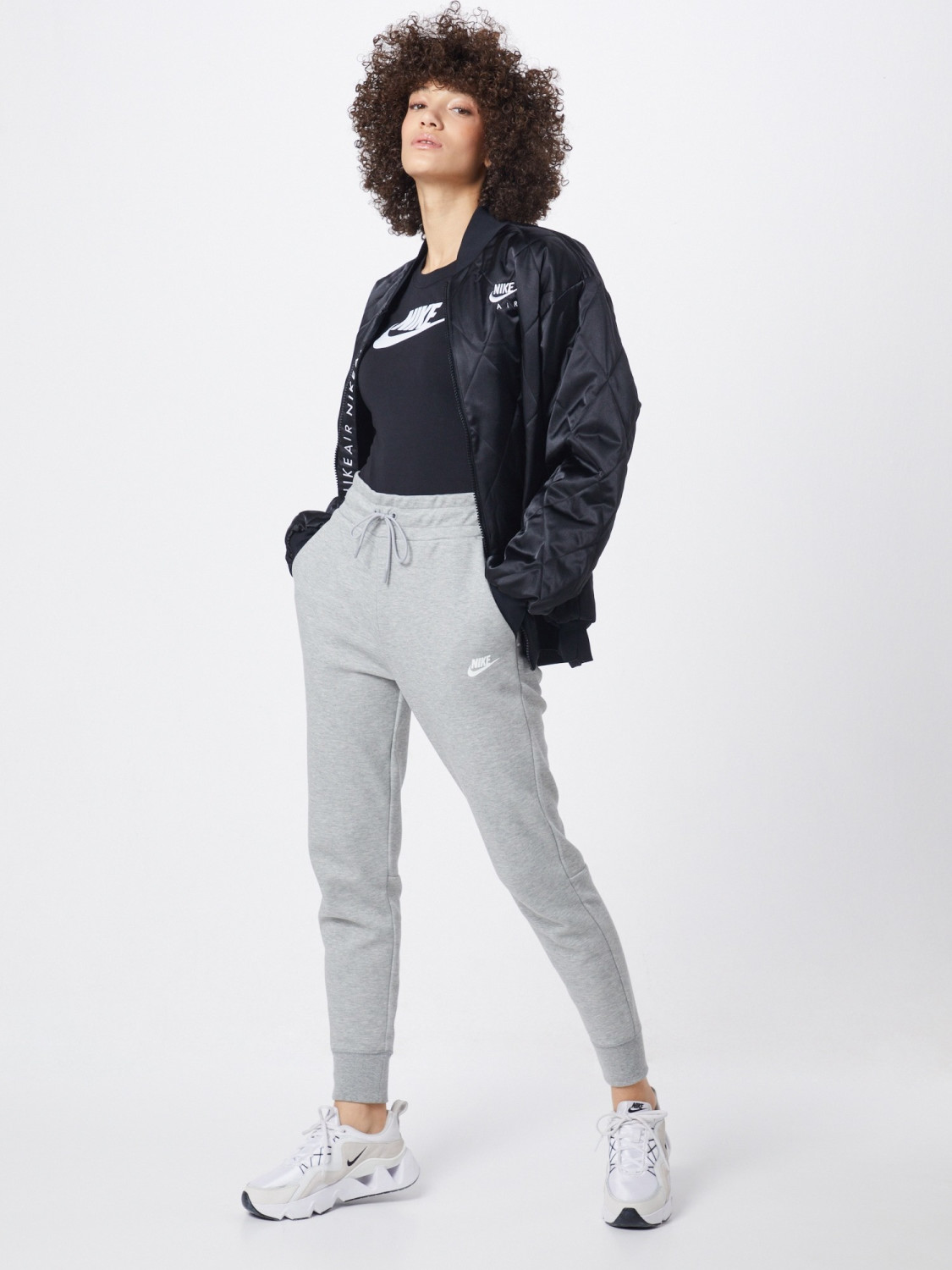 nike tech women grey