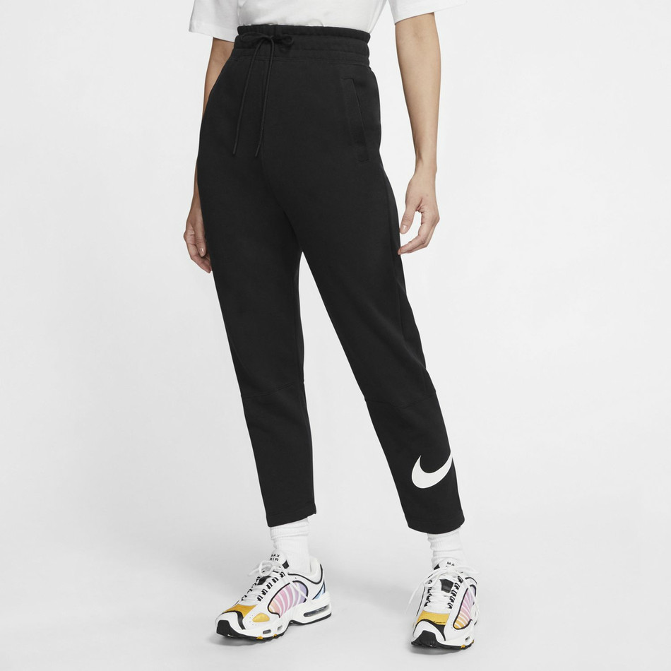 Nike sportswear swoosh french sales terry pants