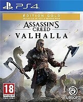 Assassin's Creed : Valhalla - édition gold (PS4)