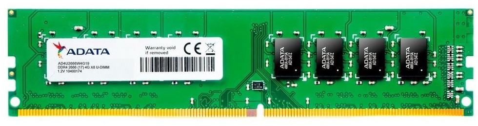 Adata 4GB DDR4-2666 (AD4U2666W4G19-R)