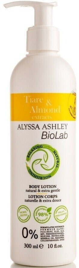Alyssa Ashley BioLab Tiare Almond Body Lotion (300ml)