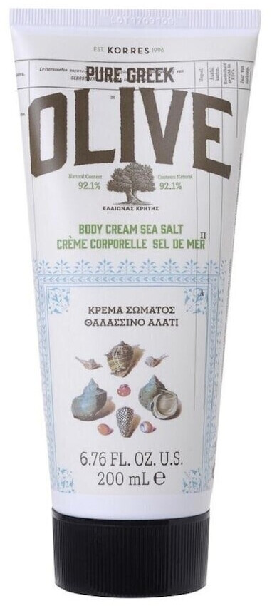 Korres Olive Sea Salt Body Cream (200ml)