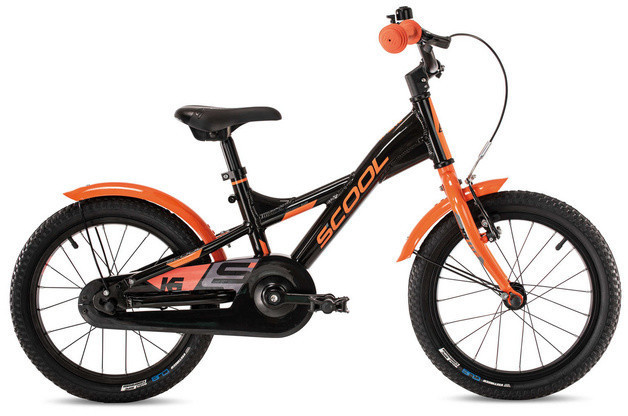S'Cool XXlite alloy 16 black/orange