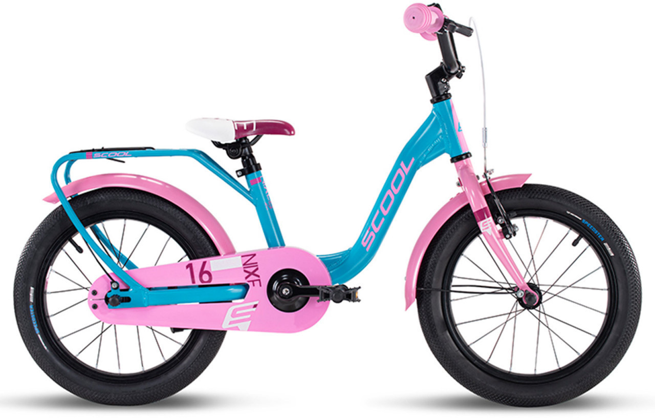 S'Cool niXe alloy 16 turquoise/pink
